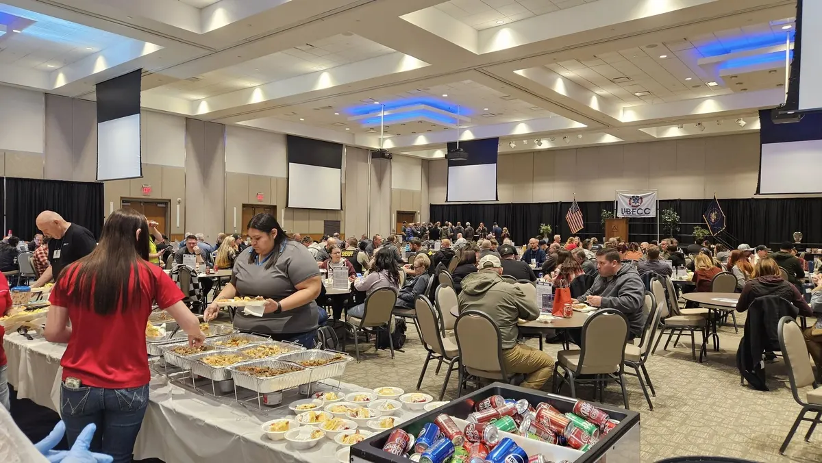 Catered event served by La Cabaña